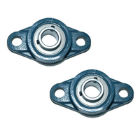 2x UCFL201-UCFL207 2-Bolt Flange Pillow Block Bearing Self Aligning