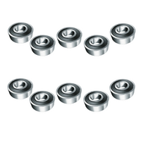 10x Bearings 604RS - 609RS & 626RS Sealed Deep Groove Ball Bearing