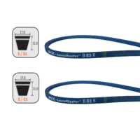 2x Belts Replace Howard 204050120