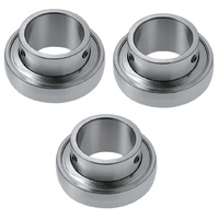 Set of 3x SB208ZZ C3 Go-Kart Bearings 50x80 with High Speed PS2 Grease 