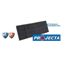 Projecta Portable Folding Solar Panel Kit 120W w Battery Charger & Pack SPM120K 