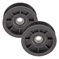 2x PIFBB126598A - Flat Idler Pulleys with Bearing