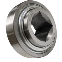 W208PP5 Square Bore Agricultural Bearing | 80mm x 29.97mm x 36.53mm x 18mm