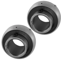 2x UC206-18 Transmission Insert Bearings 1-1/8"x62mm