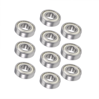 10x R8ZZ Ball Bearings | 1/2x1-1/8x5/16"