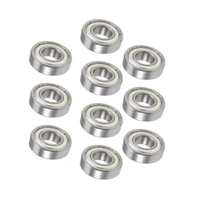 10x R8ZZ Ball Bearings | 1/2x1-1/8x5/16"