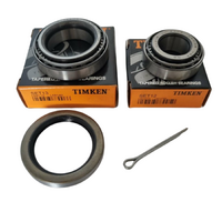 Standard Trailer Wheel Bearing Kit- Ford Axle L68149/ L68110 and LM12749/ LM12710 with split pin