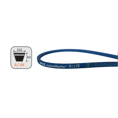 A112K V-Belt Made with Kevlar™ AK112