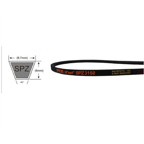 SPZ-3150 V-Belt