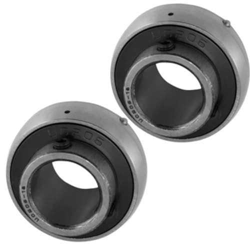 2x UC206-18 Transmission Insert Bearings 1-1/8"x62mm