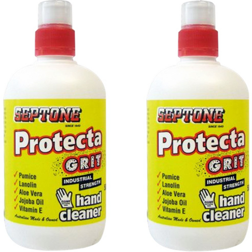 2x Septone Protecta Grit Hand Cleaner 500ml