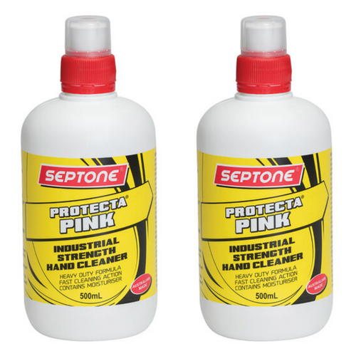 2x Septone Protecta Pink Hand Cleaner 500ml