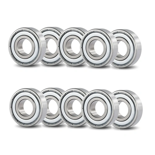 10x 608-ZZ Shielded Ball Bearings | 8 x 22 x 7mm