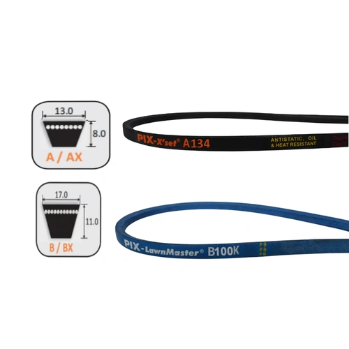Belts Replace Greenfield GT20005, GT02354 or GT02394 and GT18005 or GT02365 | BK100 & A134