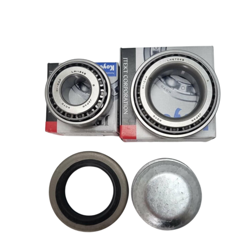 Standard Trailer Wheel Bearing Kit with DUSTCAPS for Holden Axles. LM67048 and LM11949