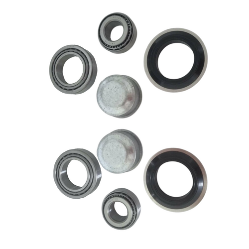 2x Marine Trailer Bearing Kits with Dustcaps for Ford Axles. L68149 and LM12749