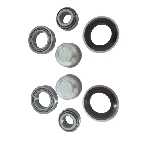 2x Marine Trailer Bearing Kits with DUSTCAPS for Ford Axles. L68149 and LM12749