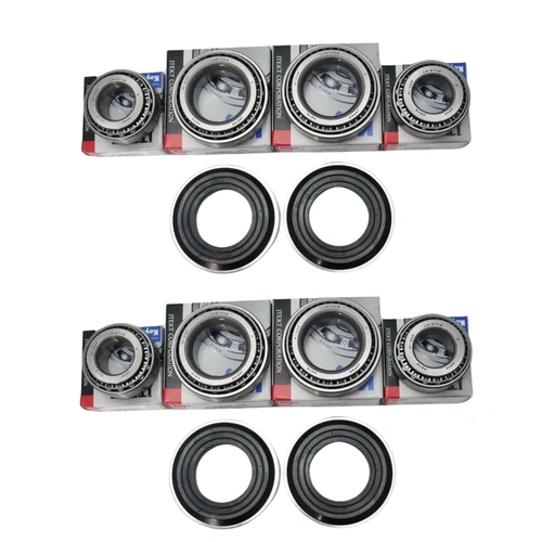 4x Wheel Bearing Kits for selected Kara Kar Double Axle Float | LM67048/10 LM12749/10
