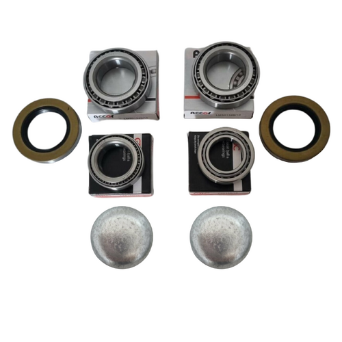 2x Cruisemaster 2tonne 10-VT Trailer Kits with Large Dust caps | 501349/10 L68149/10 403149N